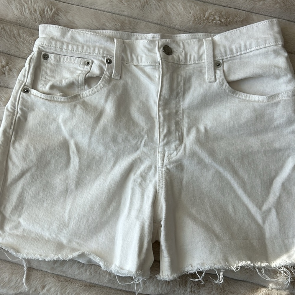 J.Crew white denim shorts size women’s 29